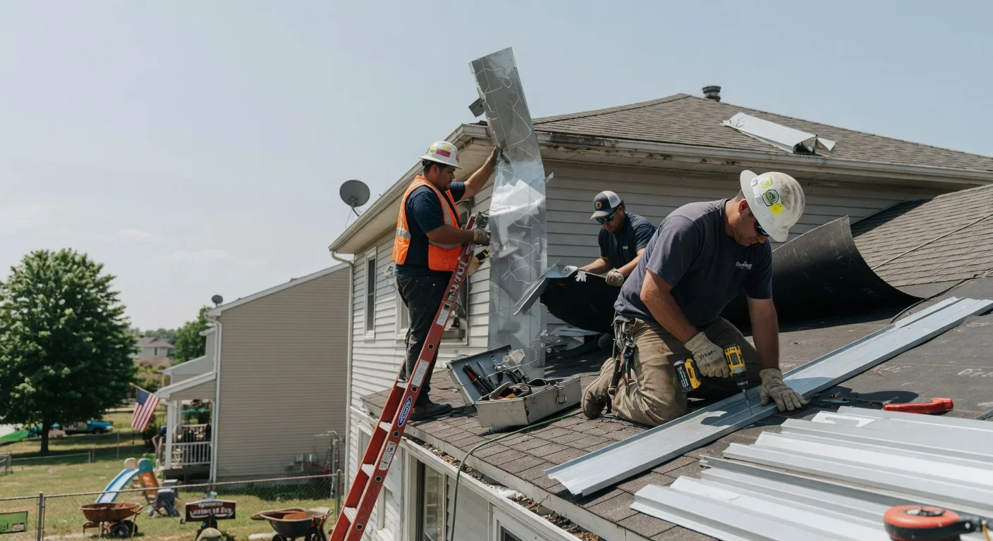 Metal Roof Repair in Courtland, CA